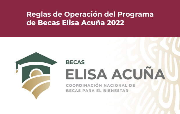 Reglas de Operación 2022 del Programa de Becas Elisa Acuña
