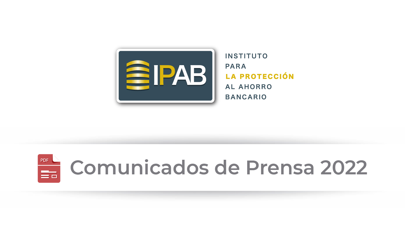 Comunicados de Prensa 2022.