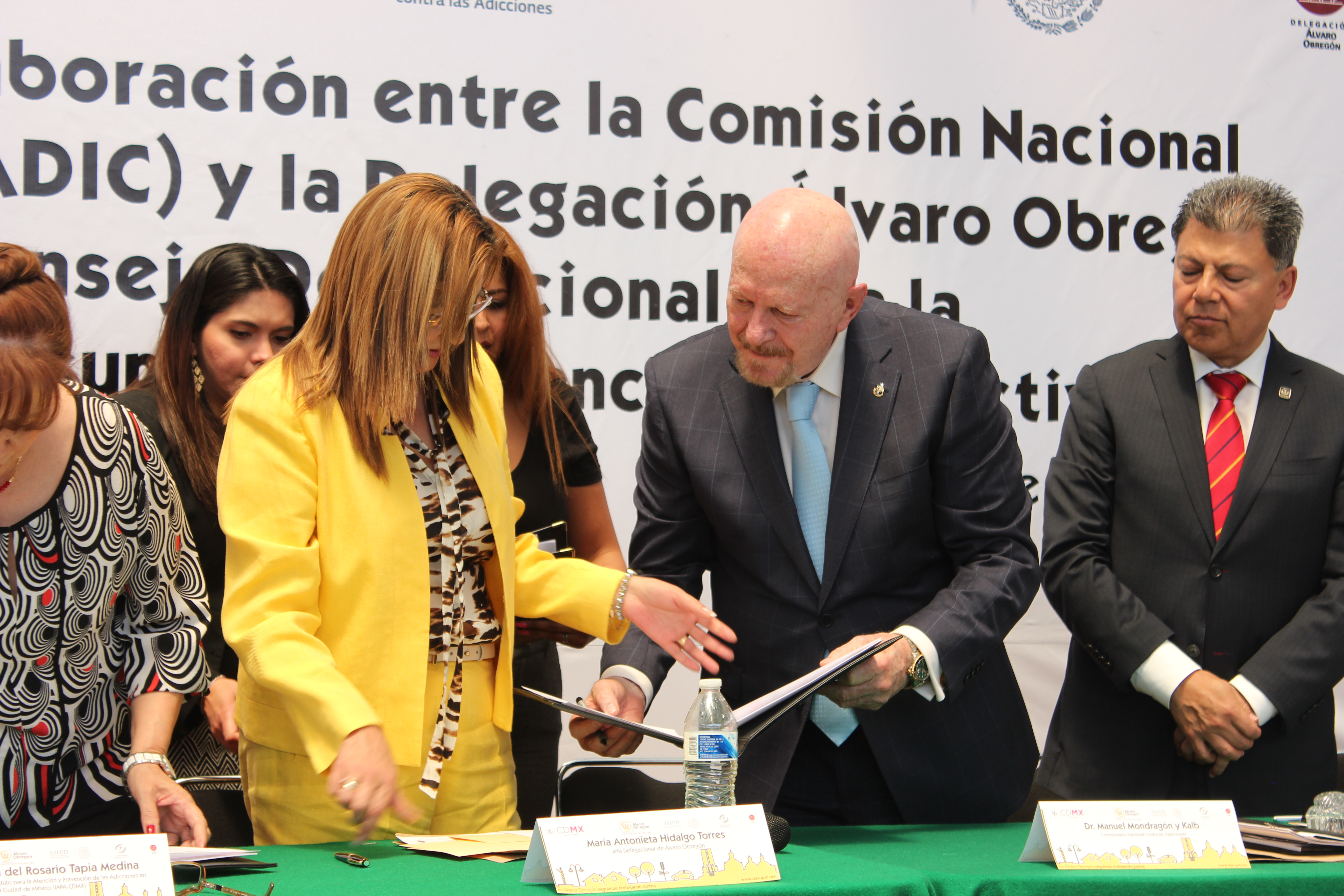 Conadic fortalece acciones preventivas contra las adicciones en la Delegación Álvaro Obregón