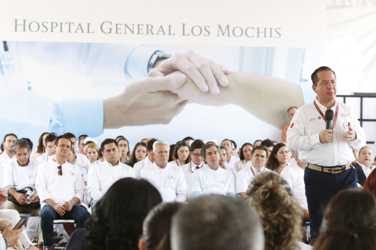Las labores de mejora continuarán de forma permanente en la institución, que es una de las más importantes del norte de Sinaloa para la atención de la salud.