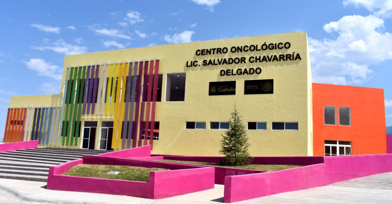 Fachada del Centro Oncológico “Salvador Chavarría Delgado”
