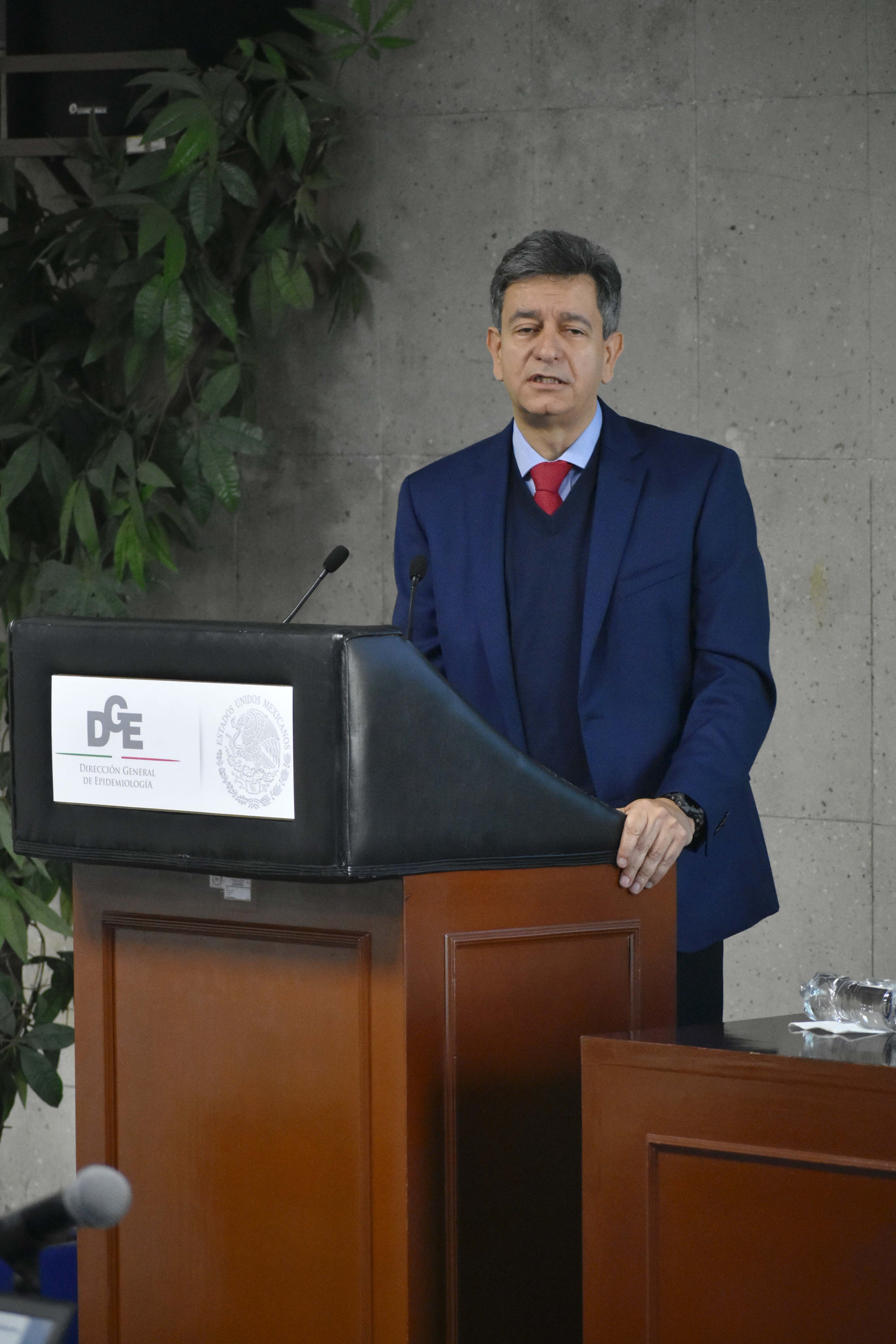 Dr. Pablo Kuri Morales, Subsecretario de Prevención y Promoción de la Salud.