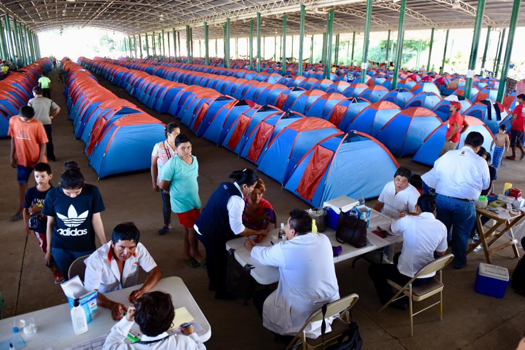 Se mantiene activa la fase de auxilio y atención humanitaria en apoyo a migrantes centroamericanos