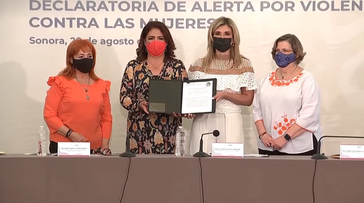 Declara Conavim Alerta por Violencia de Género contra las Mujeres en Sonora