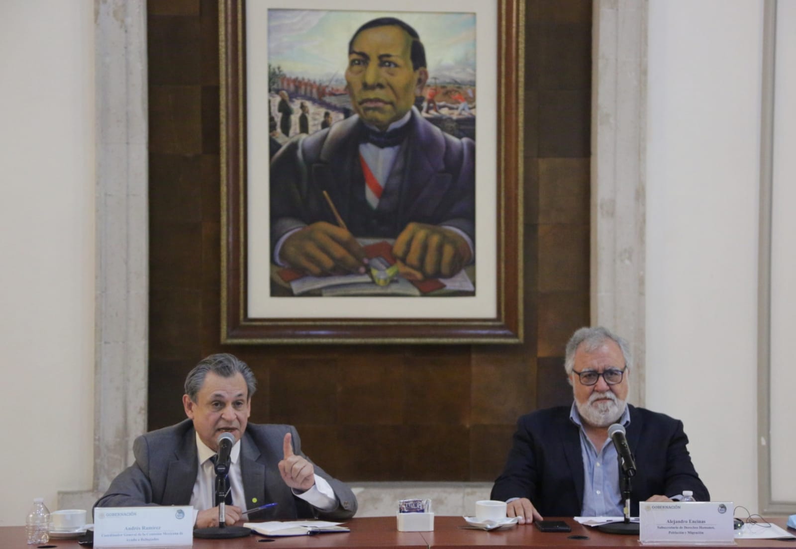 Solicitudes de refugio sin precedente, hay que fortalecer capacidades del Estado: subsecretario Alejandro Encinas