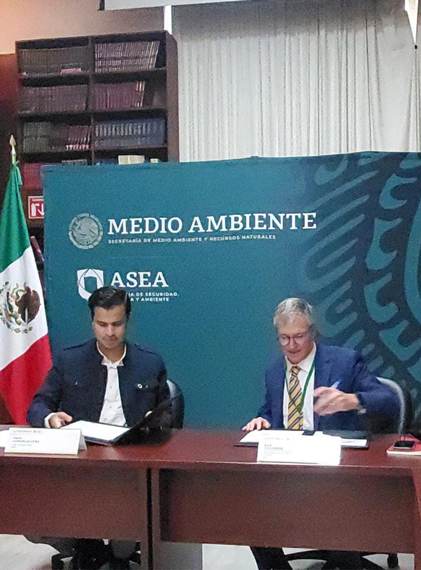 La Agencia Nacional de Seguridad Industrial y de Protección al Medio Ambiente del Sector Hidrocarburos (ASEA) y el Environmental Defense Fund de México (EDF de México)