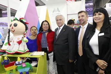 El secretario de Turismo, Miguel Torruco Marqués, inauguró la 37ª edición de ABASTUR, que se lleva a cabo del 31 de agosto al 2 de septiembre en el Centro Citibanamex, en la Ciudad de México.