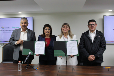 Firma de Convenio de colaboración entre TELECOMM y La Asociación de Autoridades Locales de México A.C. (AALMAC)” 