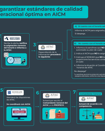 Acciones para garantizar estándares de calidad y seguridad operacional óptima en el AICM