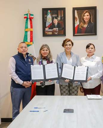 Firma de convenio de colaboración con el  GOBIERNO DEL ESTADO DE BAJA CALIFORNIA