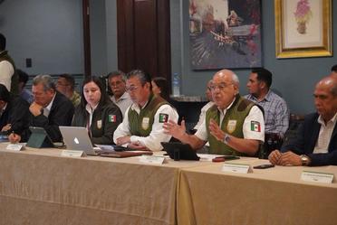 El comisionado Francisco Garduño Yáñez participó en reunión de Avances y Resultados del Operativo Especial Migratorio INM-Gobierno Coahuila