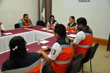 La titular de la OR Oaxaca formalizó, con el personal designado, la integración de la Unidad Interna de Protección Civil