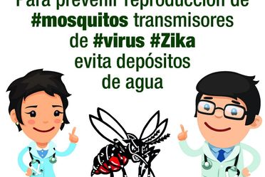 El #Zika es malo y si te encuentra: ¡fulmínalo! 
