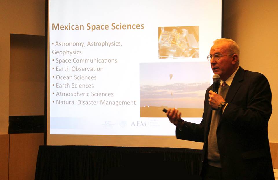 "La AEM articulará una estrategia para construir infraestructura en materia espacial" expresó el Doctor Francisco Javier Mendieta Jiménez, Director General de la AEM durante su participación

http://www.aem.gob.mx/notas/mexico-japon.html