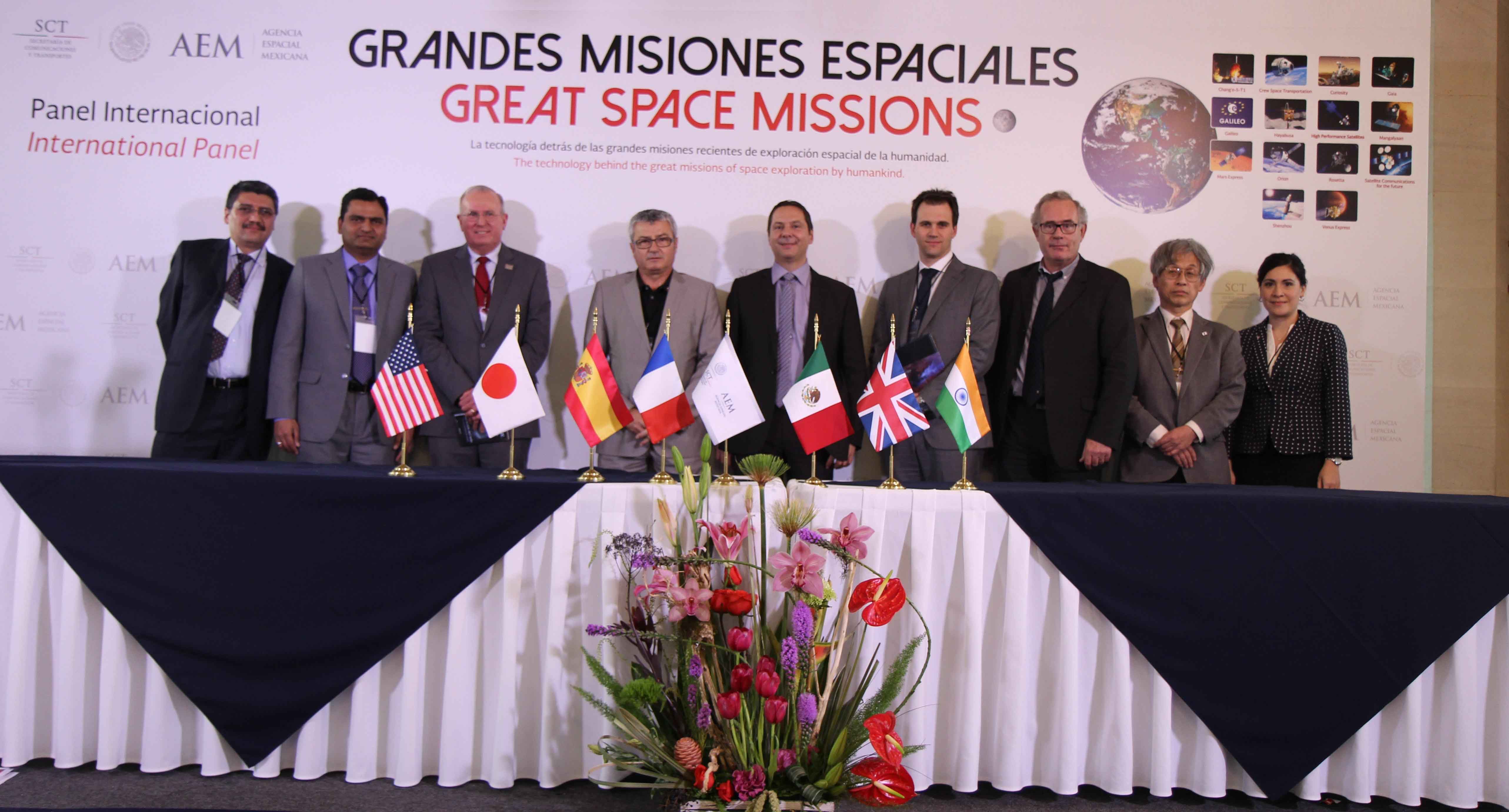 Organiza AEM encuentro internacional “Grandes Misiones Espaciales”
