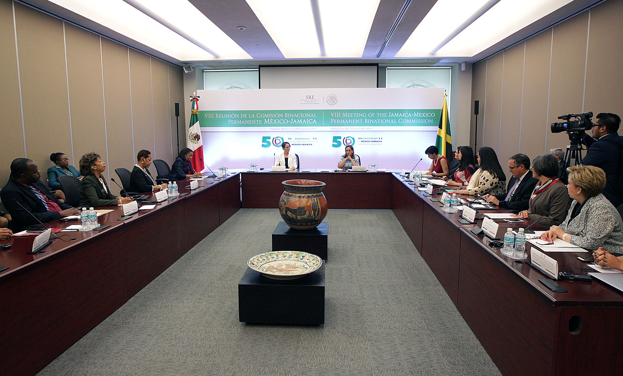 VIII Reunión de la Comisión Binacional Permanente México-Jamaica.