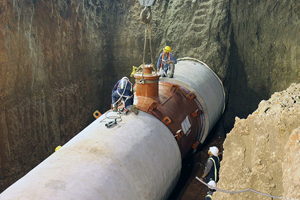 La Conagua indicó que se realizó el reforzamiento de siete tubos que tenían posibilidad de falla, mediante el uso de modernas tecnologías.
