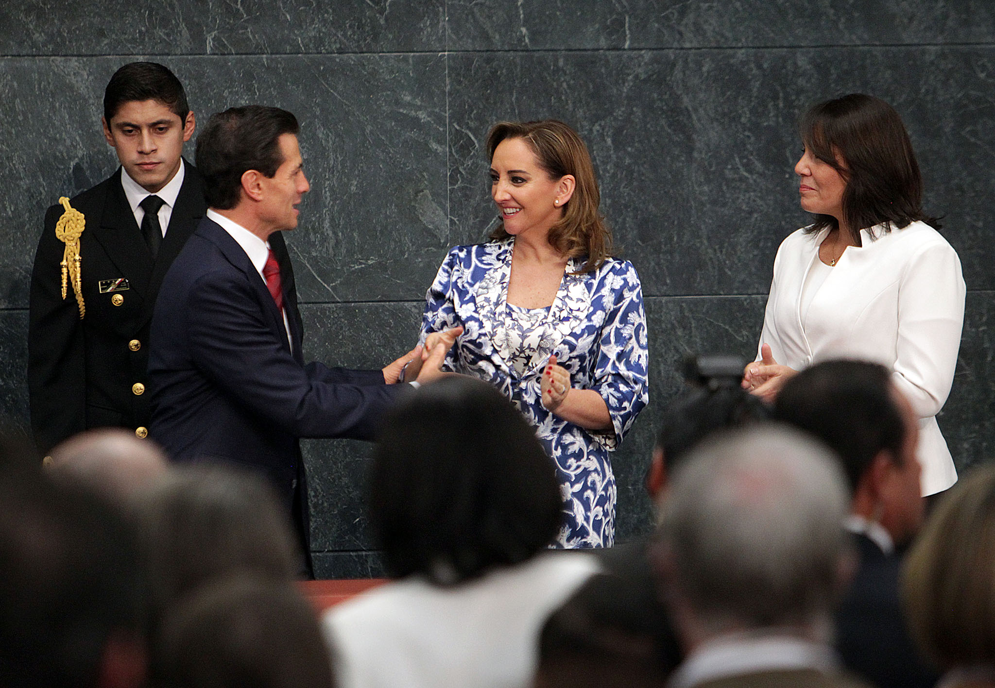 Inauguración XXXVI Periodo de Sesiones de la CEPAL en la Residencia Oficial de Los Pinos.
