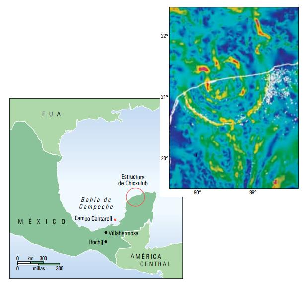 Chicxulub: el meteorito que causó la extinción de los dinosaurios en el  origen de los grandes yacimientos petroleros en México | Secretaría de  Energía | Gobierno 