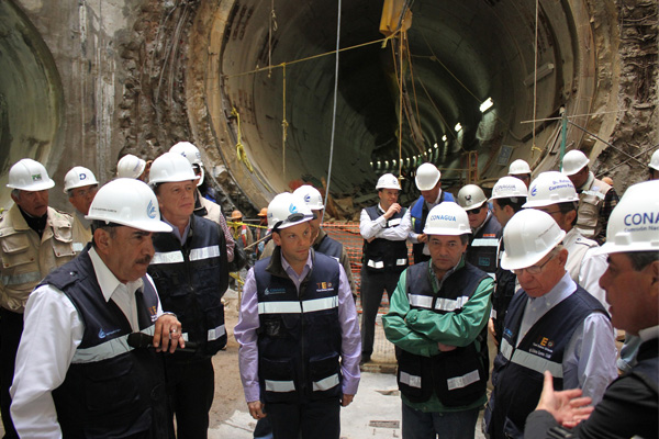 El Túnel Emisro Oriente cumplirá las condiciones de seguridad que garanticen la integridad de los habitantes de las colonias y municipios por donde correrá el túnel: Conagua.