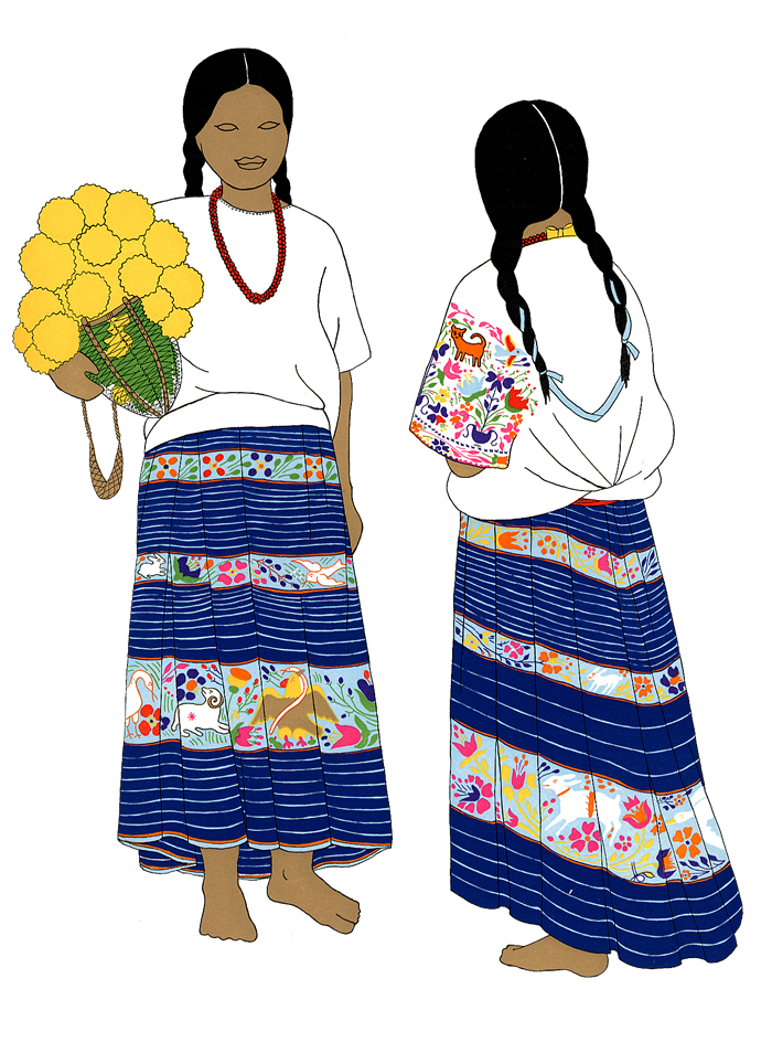 Acatecos de Guerrero (El traje tradicional indígena) | INPI | Instituto  Nacional de los Pueblos Indígenas | Gobierno 