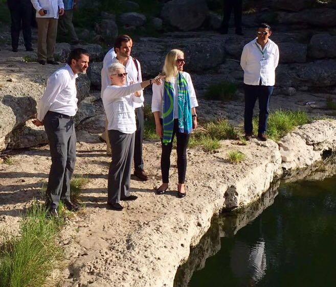 En el marco de la XXIII Sesión Ordinaria del Consejo de la Comisión para la Cooperación Ambiental (CCA), celebrada  en Mérida, Yucatán, representantes de la Comisión Ambiental de los tres países de América del Norte visitaron el Parque Nacional Dzibilchaltún.