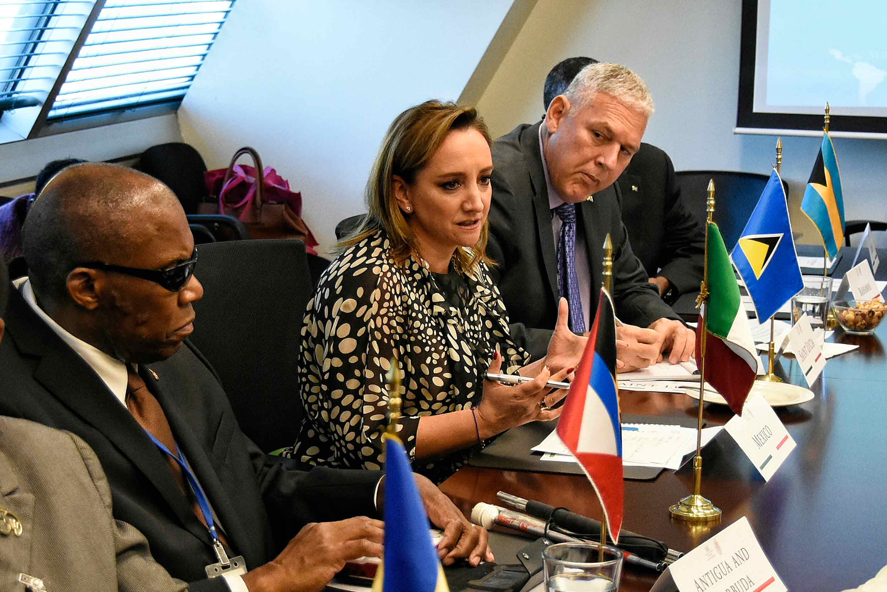 La Secretaria Ruiz Massieu destaca la estrecha cooperación de México con del Caribe Anglófono.