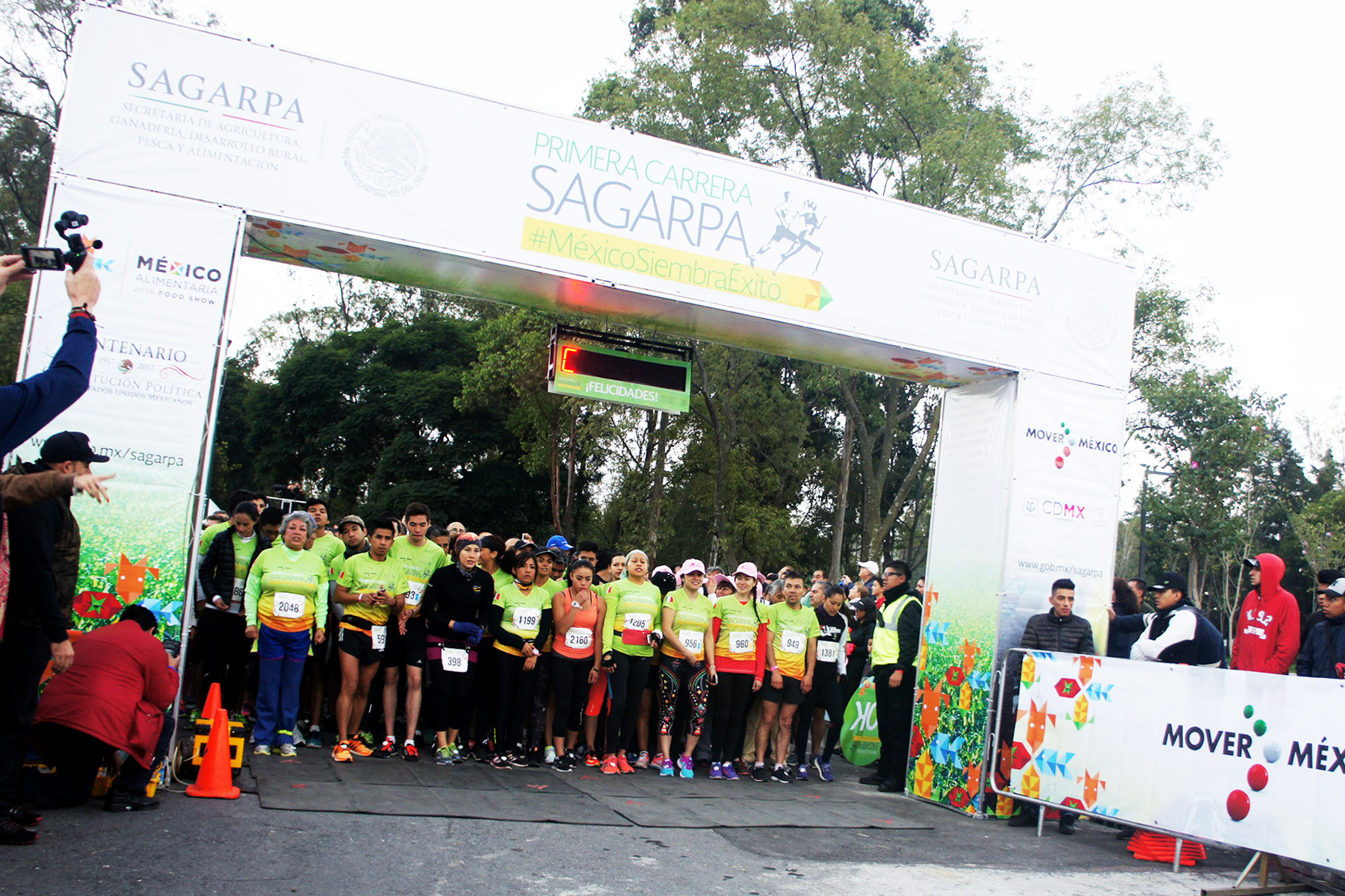 Primera Carrera SAGARPA #MéxicoSiembraÉxito