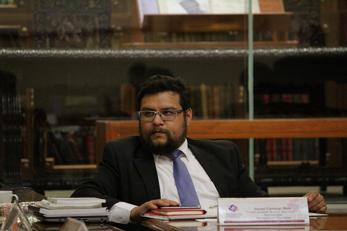 Ismael Camargo Mata, director general técnico de Seguimiento y Normatividad del SNT.