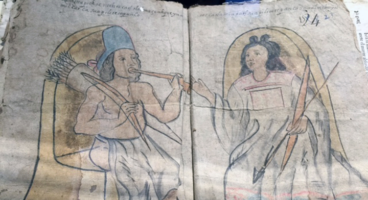 Códice Techialoyan, del siglo XVI.