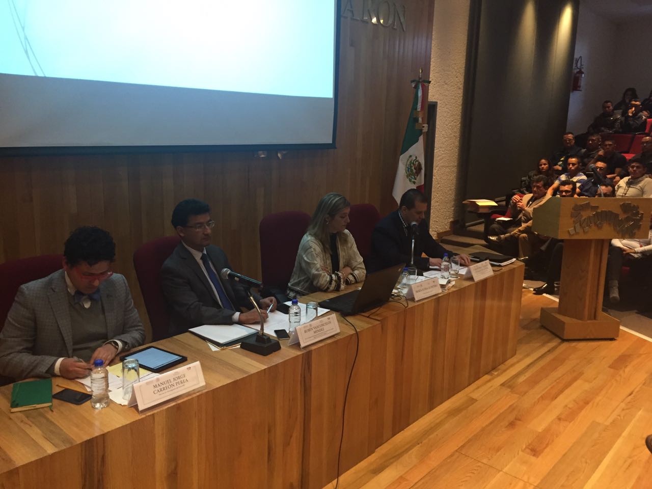 Dr. Rubén Vasconcelos en el INACIPE como ponente en el Foro "¿Funcionará la Nueva Ley de Víctimas?