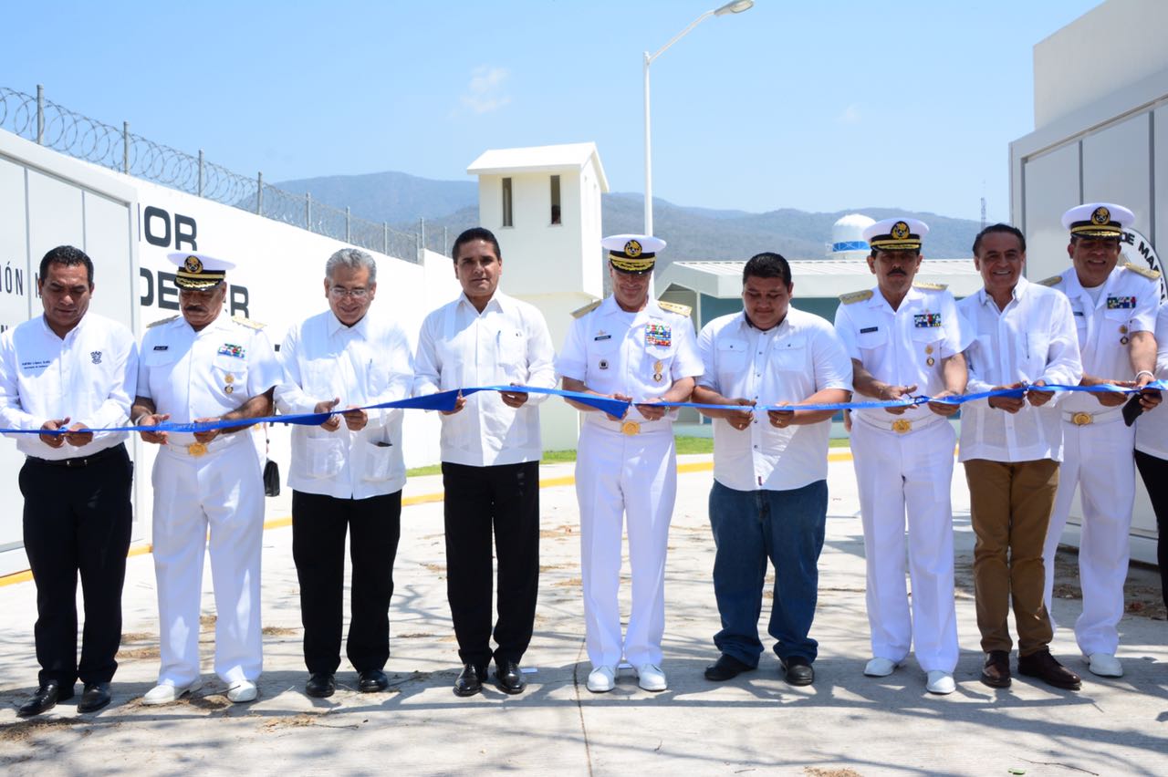 Inauguración de la Estación Naval “La Placita”, en el Estado de Michoacán 