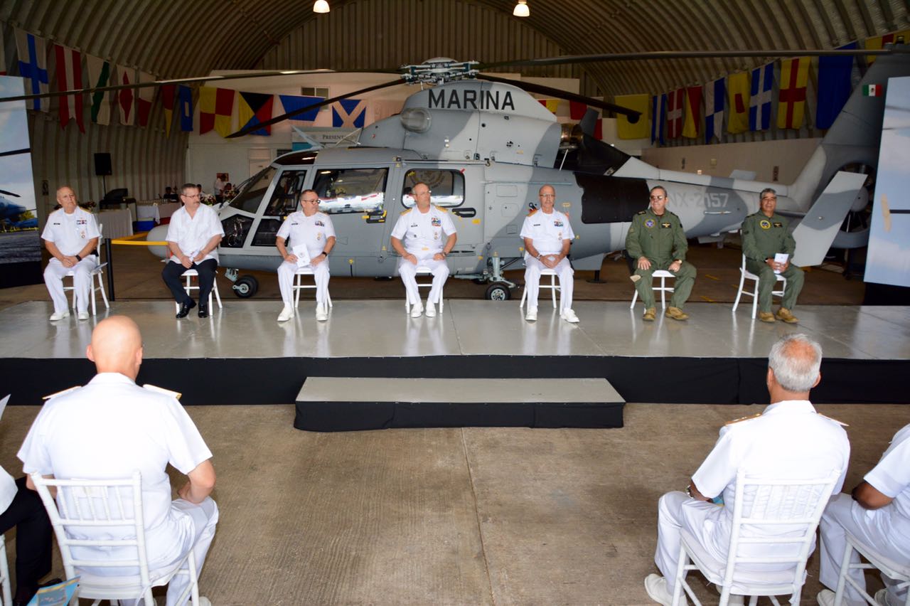 Ceremonia de presentación de los helicópteros Panther MBe y Black Hawk UH-60