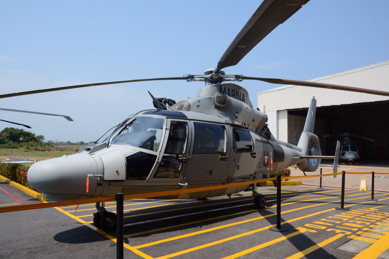 Presentación de los helicópteros Panther MBe y Black Hawk UH-60