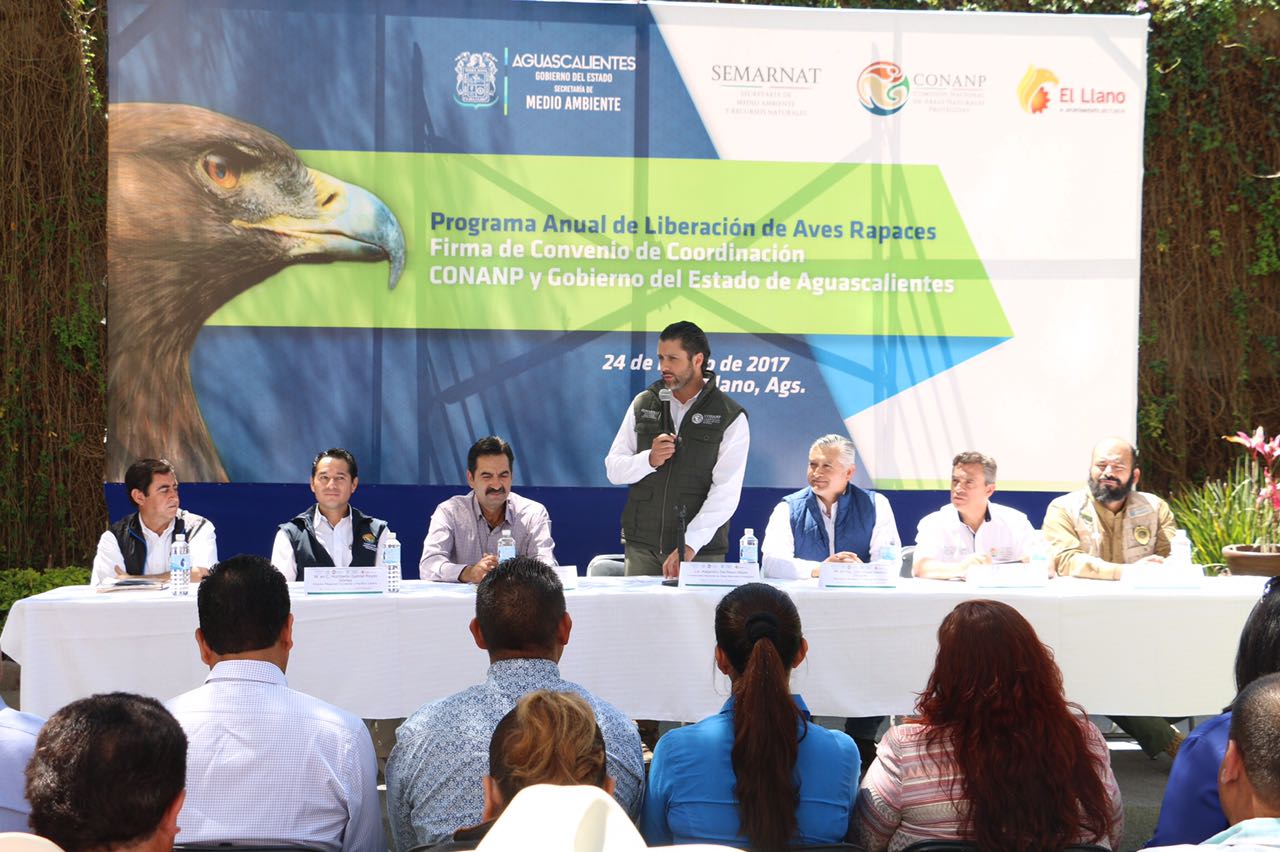 Firma de Convenio con el Gobierno del Estado de Aguascalientes. Foto Napoleón Fillat.