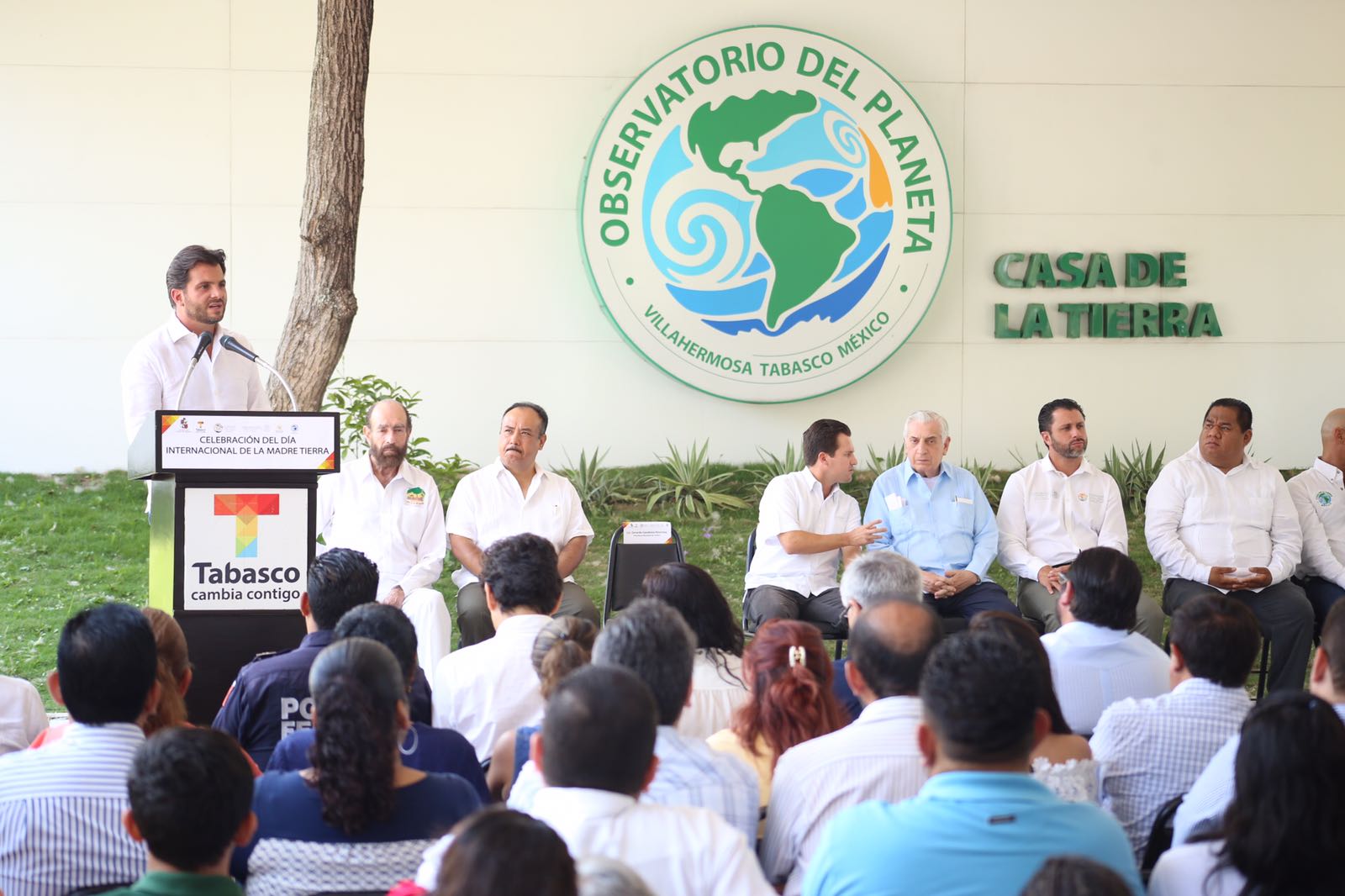 El Secretario se refirió al liderazgo que México ha demostrado en el combate al cambio climático, el principal reto de la humanidad en el presente siglo.