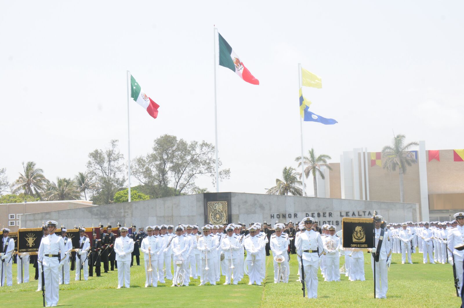 Ceremonia del CIII Aniversario de la  Gesta Heroica del Puerto de Veracruz  del 21 de Abril de 1914