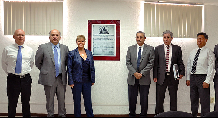 1 Reunión entre funcionarios del RAN y el Instituto Interamericano de Cooperación para la Agricultura (IICA), dependiente de la Organización de Estados Americanos (OEA).