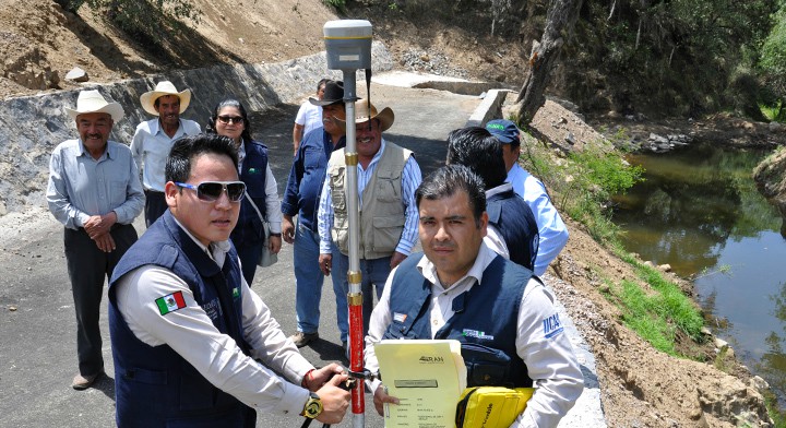 23. Cristhopher, Jonathan y Miguel son los compañeros del RAN, que han trabajado en la medición del Arco Norte, en #Tlaxcala.