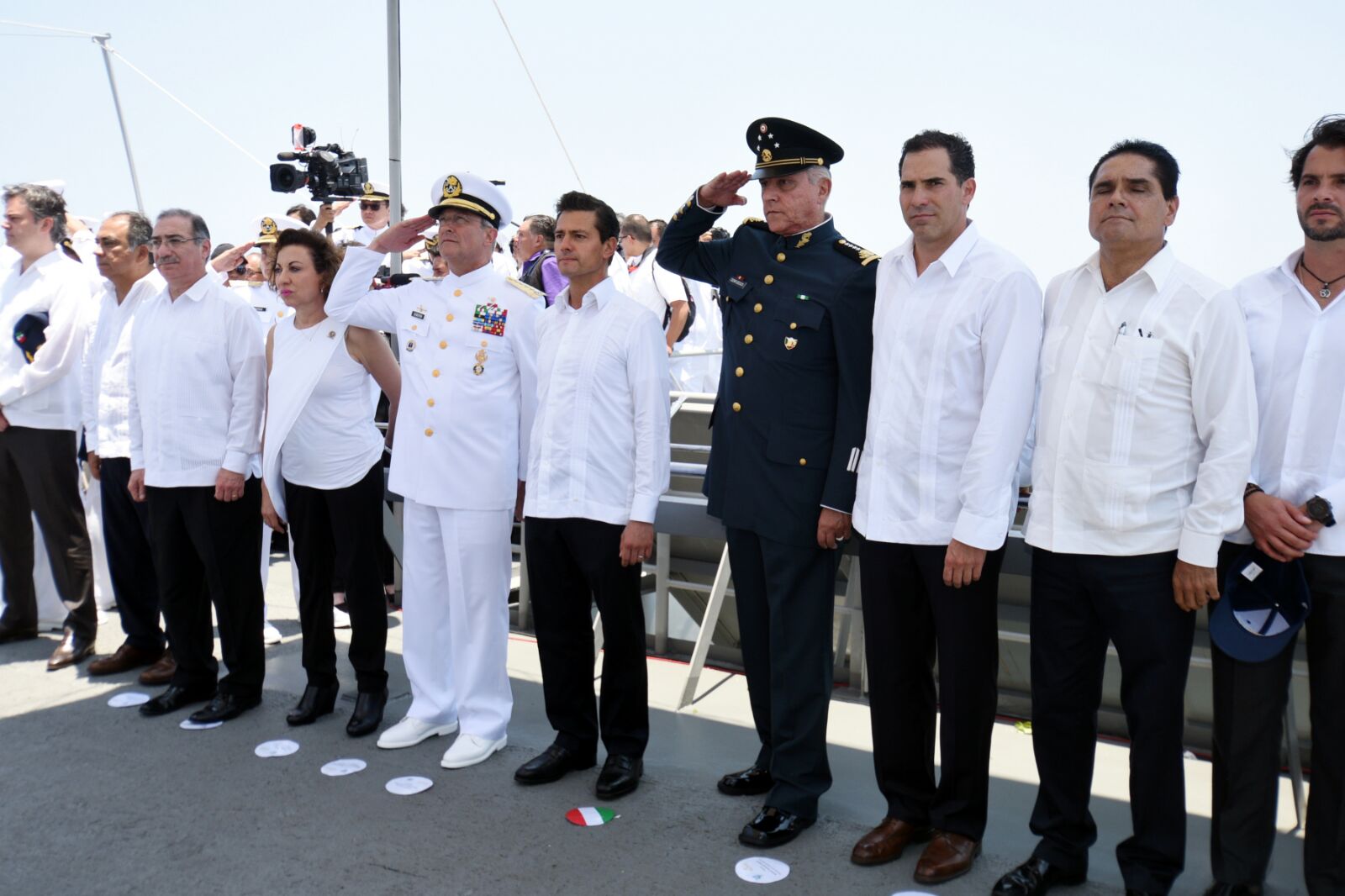 El Presidente de la República Encabeza el LXXV Aniversario del Día de la Marina, en Lázaro Cárdenas Michoacán