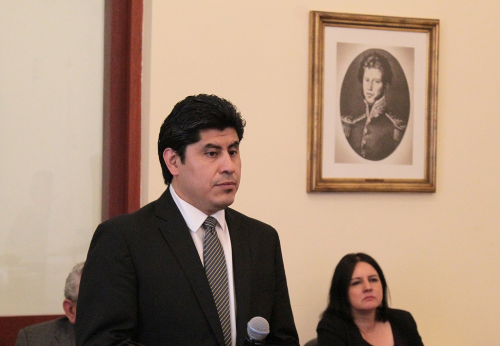 Rogelio Cortés Espinoza, nuevo titular de la dirección del Sistema Nacional de Archivos.