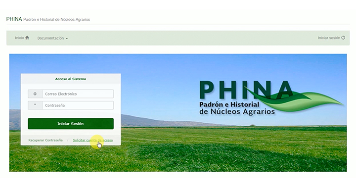 2. A través de su nueva plataforma tecnológica, el PHINA facilita la consulta de la historia y evolución de los núcleos agrarios en México