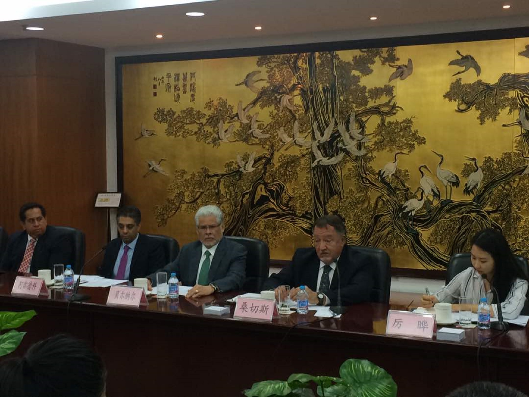 El Director en Jefe del SENASICA, encabezó los trabajos en el encuentro con autoridades de China