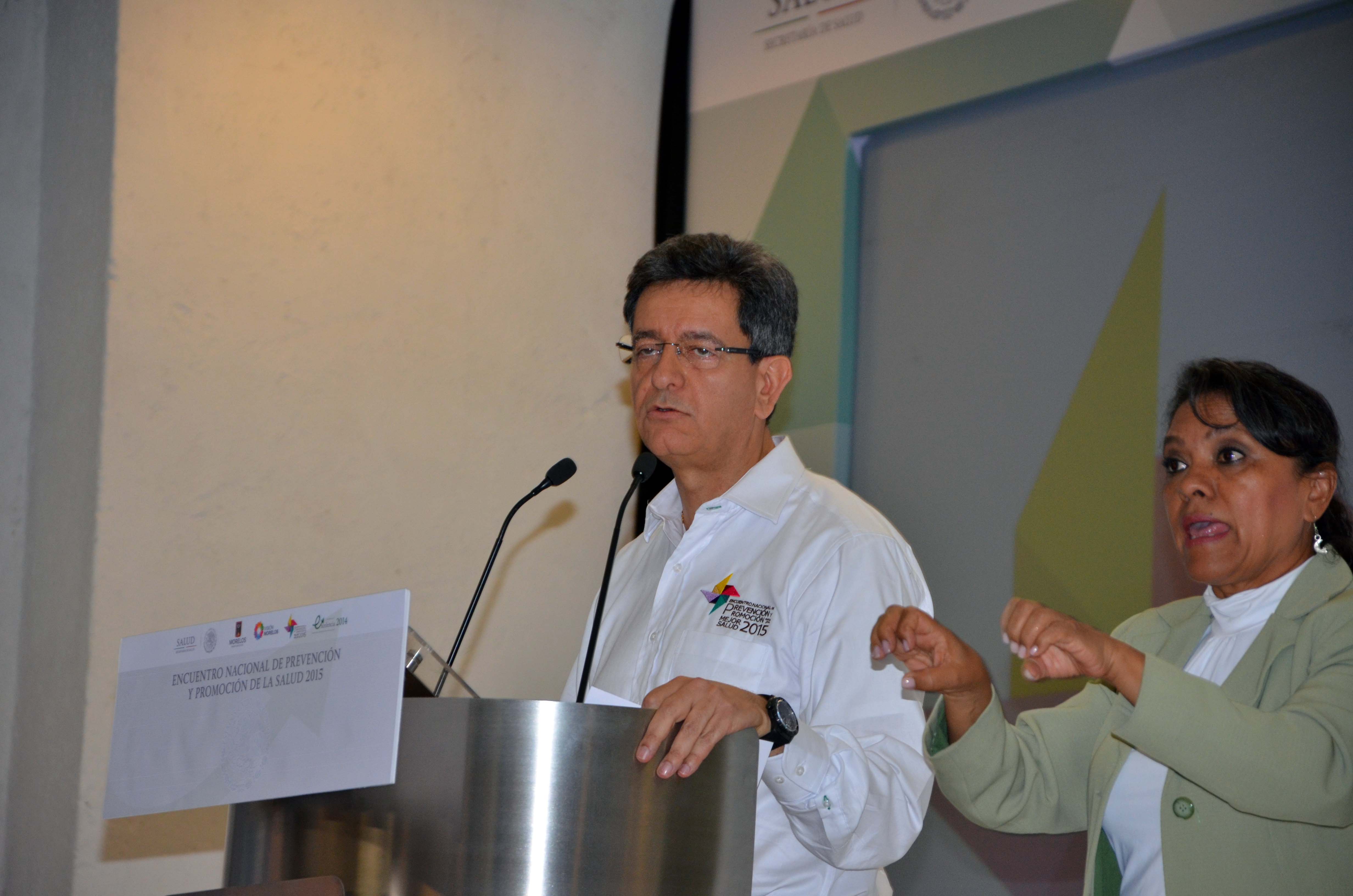 En el marco del Encuentro Nacional de Prevención y Promoción de la Salud 2015. 

Participación del Dr. Pablo Kuri Morales.