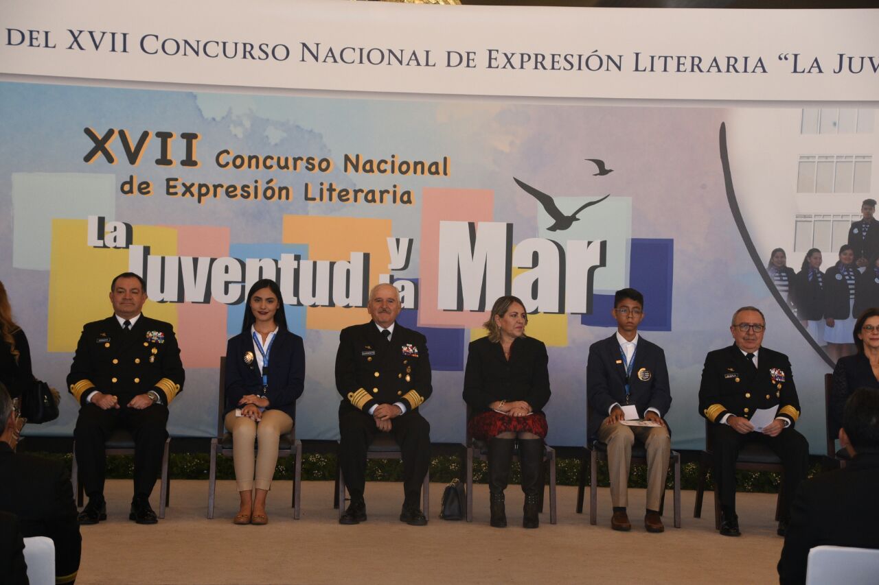 Ganadores del XVII Concurso Nacional de Expresión Literaria “La Juventud y La Mar” 2017