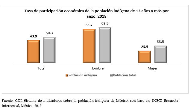 Mujeres indígenas, datos estadísticos en el México actual.