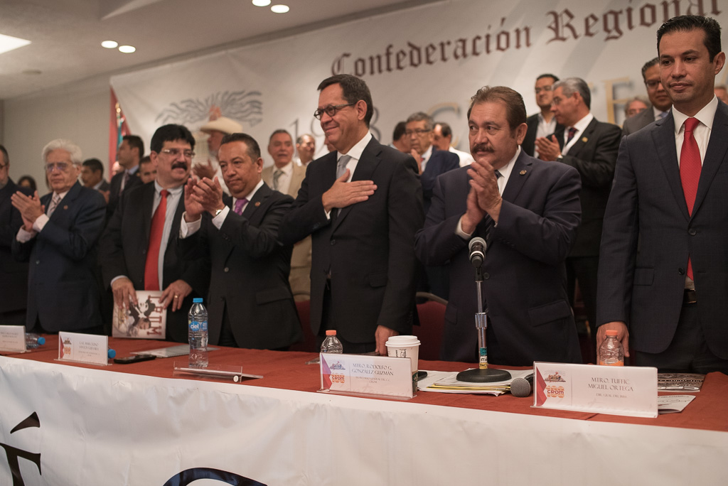 El Secretario Roberto Campa en la   LXVI Convención Nacional Ordinaria y Centenario de la Confederación Regional Obrera Mexicana 