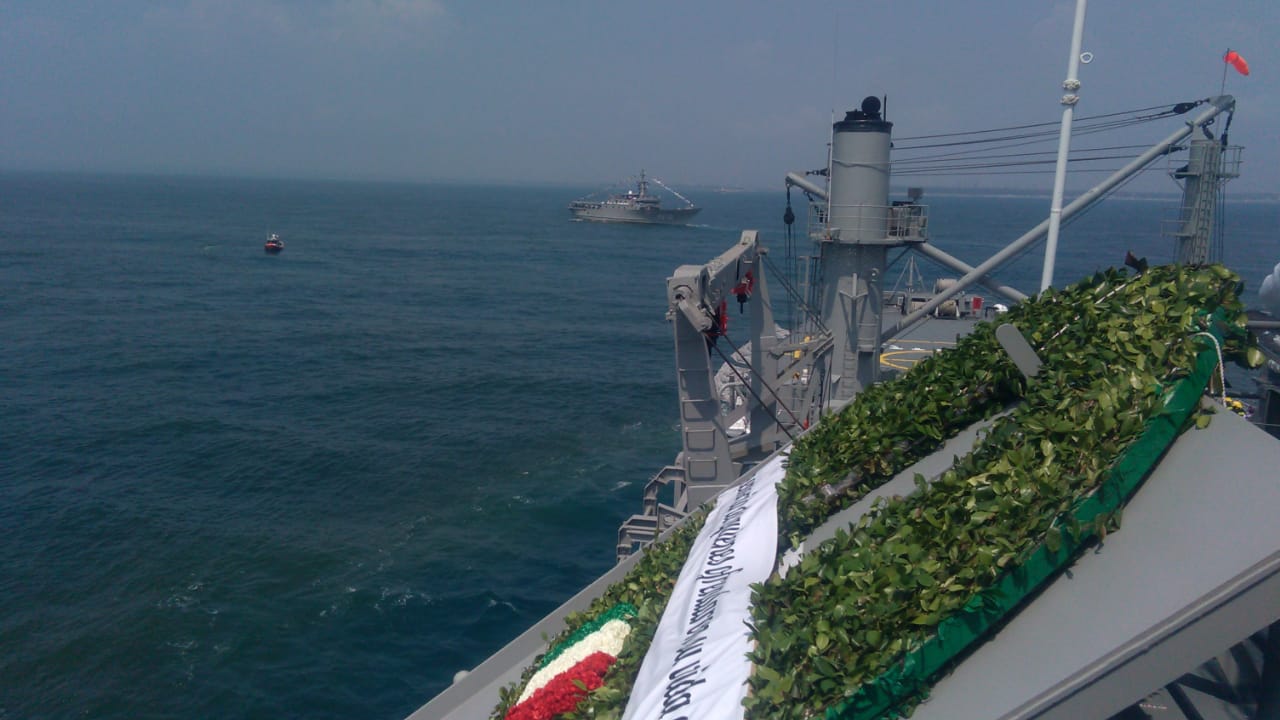 Conmemoración del Día de la Marina Nacional