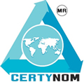 Logotipo de CERTYNOM Certificación y Normalización