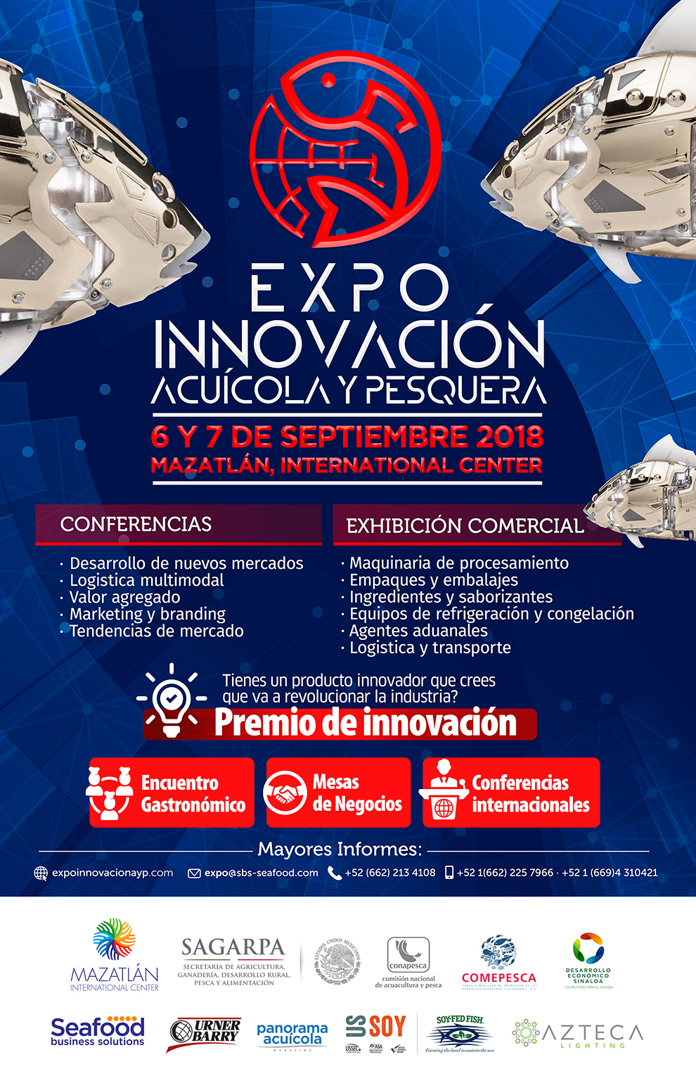 EXPO Innovacion Acuícola y Pesquera 2018